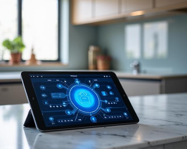 A unified dashboard displaying smart home controls across multiple devices